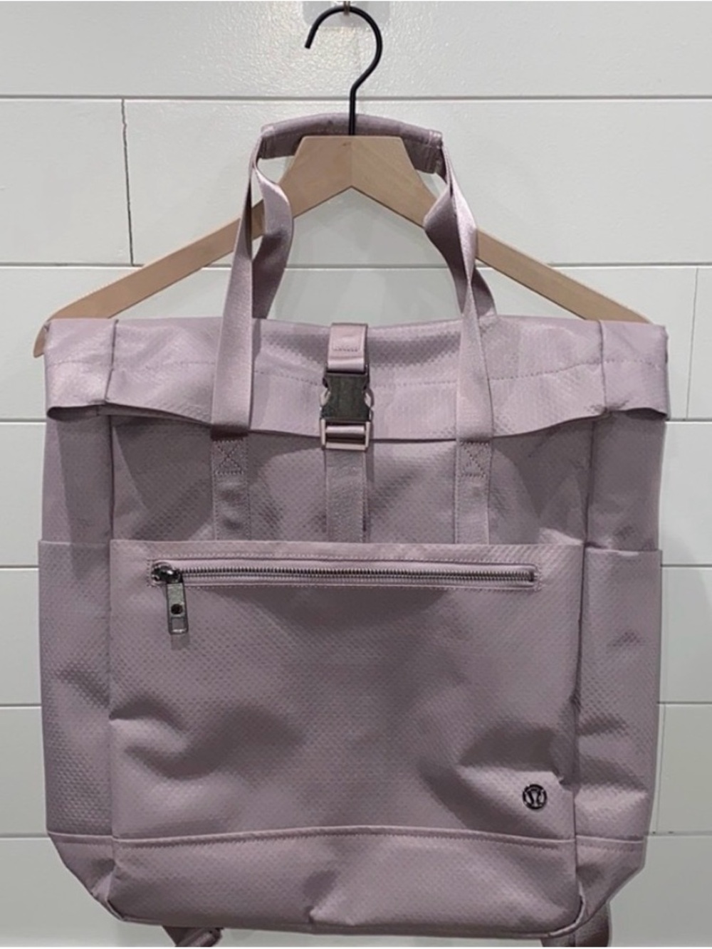 LululemonConvertible Tote Backpack in Dusty Lavender